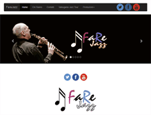 Tablet Screenshot of farejazz.it